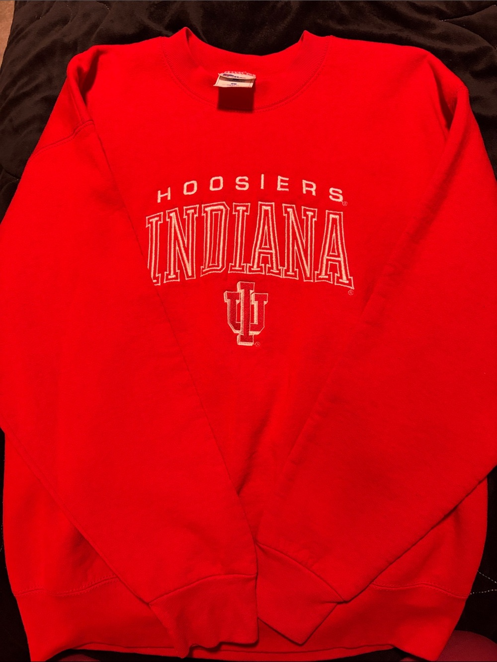 Vintage Indiana Hoosiers Red Crewneck Sweatshirt